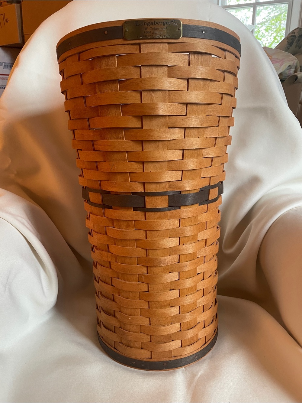 1994 LONGABERGER JW Collection Umbrella Basket